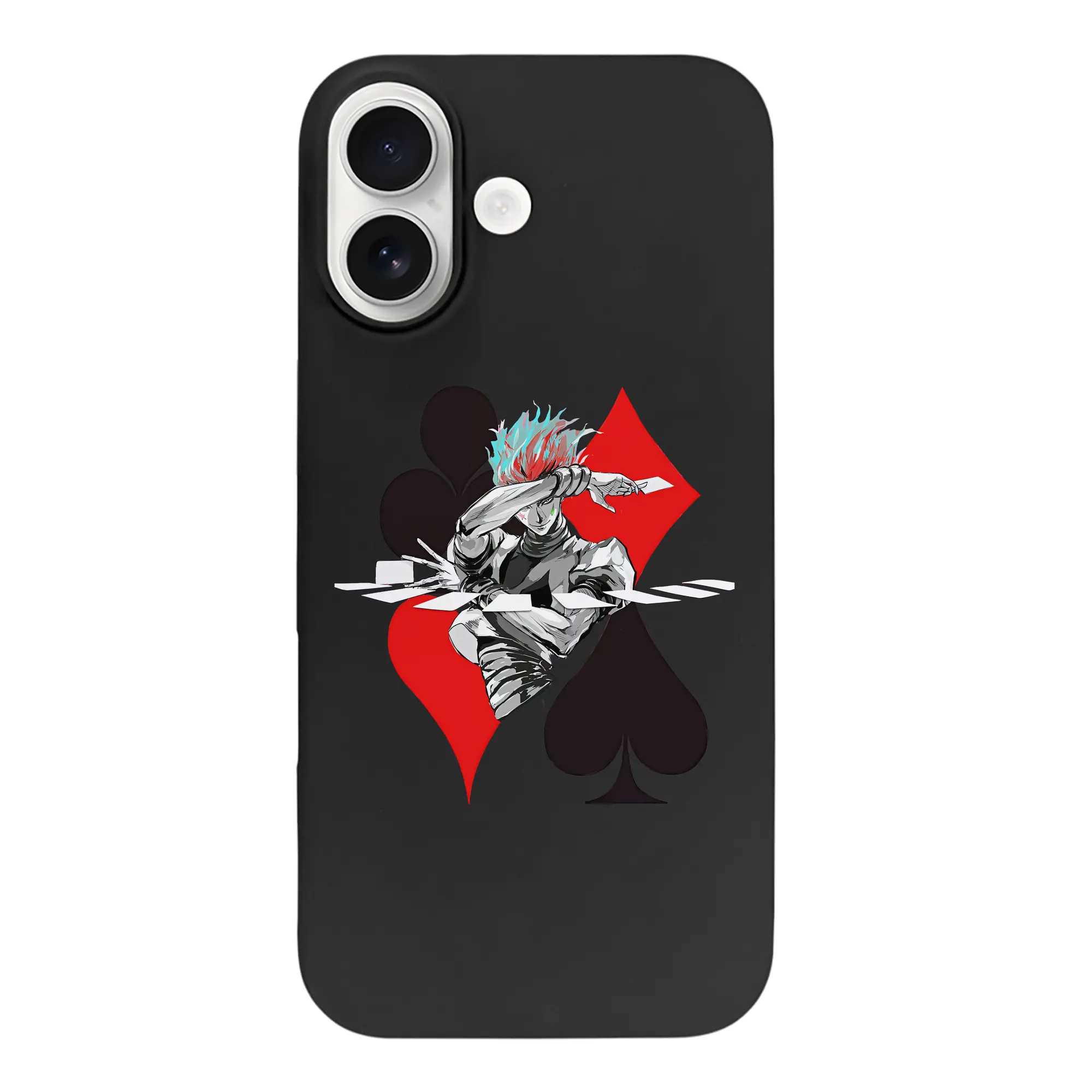 ハンター×ハンター グッズ ヒソカ＝モロウ - iPhone 17 シリーズ シリコンケース 薄型 耐衝撃 指紋防止 ソフトタッチカバー 精密フィット 傷防止 保護ケース iPhone 17/17 Air/17 Pro/17 Pro Max 対応